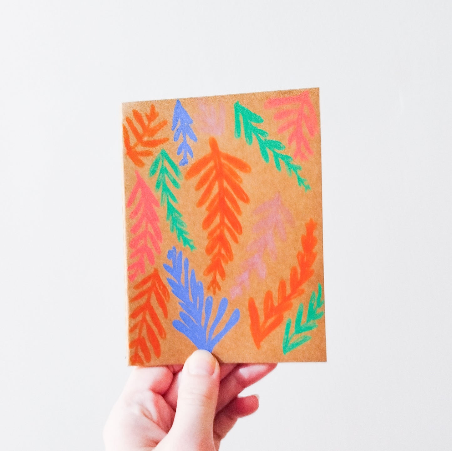 Hand-illustrated kraft notebook | A6 notebook | Original art notebook | Handcrafted gift | Abstract illustration | Children's notebook | Original illustration | Unique gift | Creative stationery